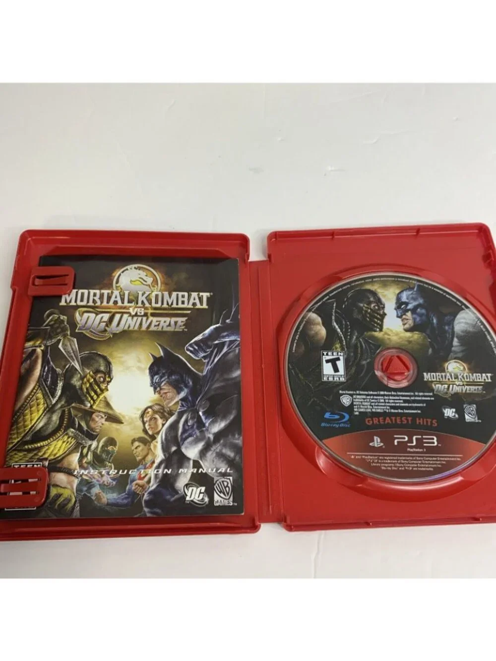 PS3 Lot of 5 Games | Red Dead, Assassin's Creed, MLB, Saints Row2, Mortal Kombat